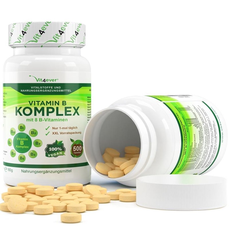 Vitamín B Komplex Tablety 500 Ks | HanojuShop